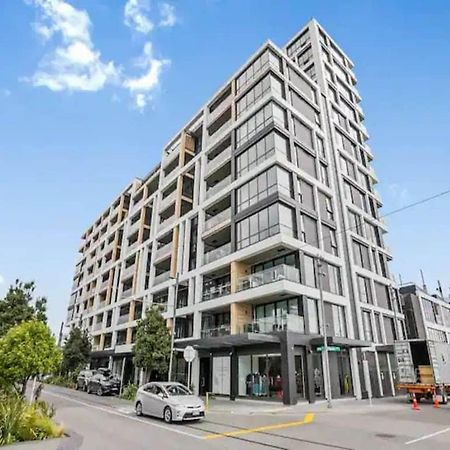 Sleek Modern Studio With Balcony Auckland Exteriör bild